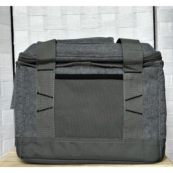 CleverMade Seaside Cooler 18 Collapsible Cooler Bag, 18 Can - Gray NWT - Picture 4 of 16